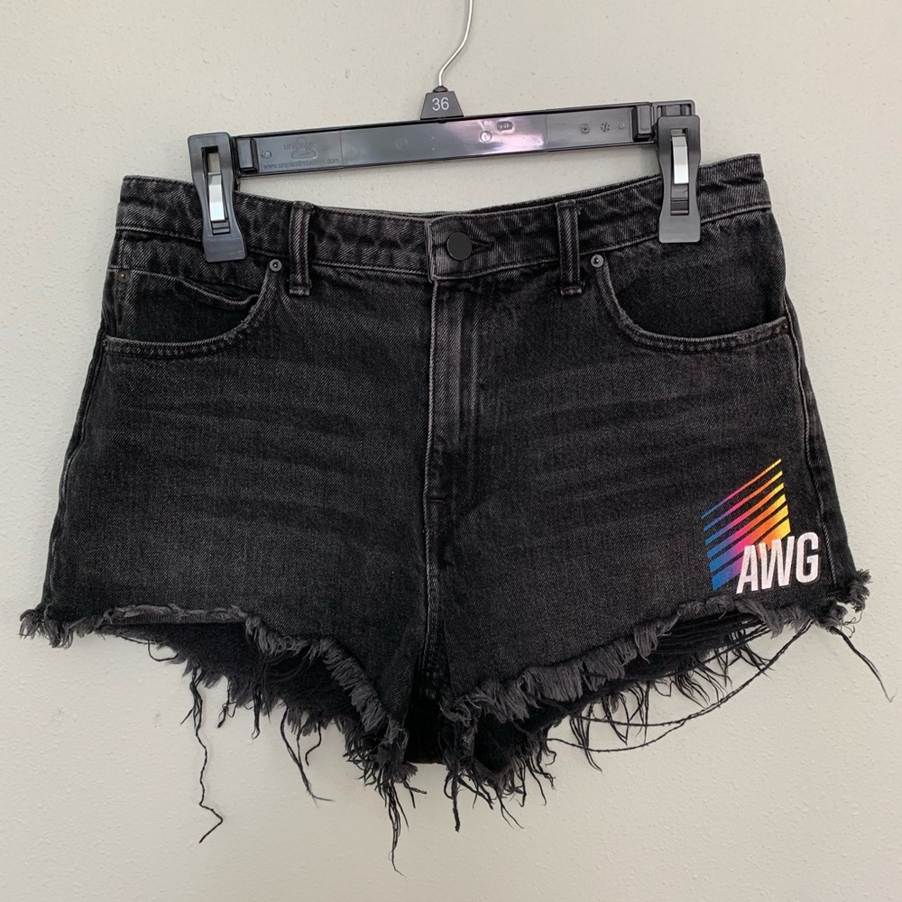Alexander Wang Sponsored Wangover Bite Denim Short